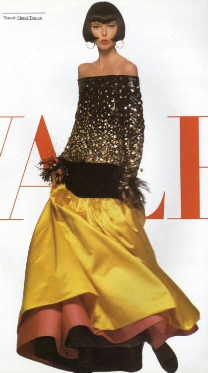Models Brynja Sverris Di Valentino A W 1987 Haute Couture Photo David Bailey Fashion