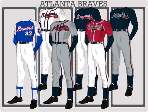 Atlanta Braves Uniforms V2 By Jayjaxon On Deviantart
