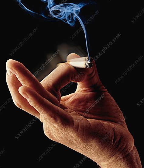 smoking stock image m370 0826 science photo library