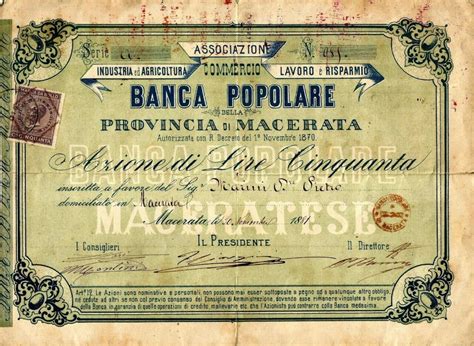 Banca popolare di sondrio cerca filiali/atm cerca chiudi. Banca Popolare della Provincia di Macerata • Titolo ...