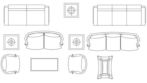 Beautiful L Shape 3d Sofa Set Design Cad Drawing Details Dwg File