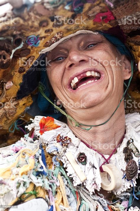 Laughing Old Woman Stock Photo - Download Image Now - iStock