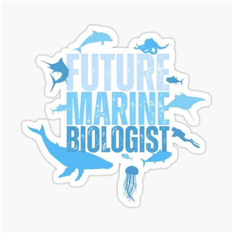 Future Marine Biologist Sticker For Sale By Objectorigin Redbubble