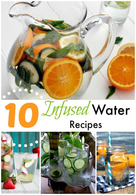10 Hydrating Infused Water Recipes