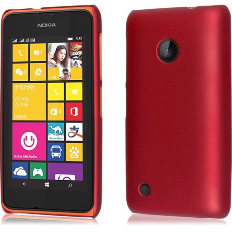 For Nokia Lumia 530 Case Hard Plastic Rubber Phone Case Protective