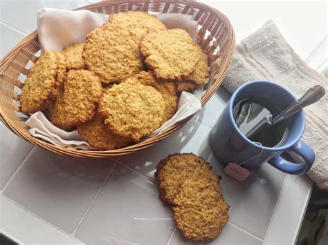 Galletas Crujientes De Avena Y Naranja Invento Luego Existo