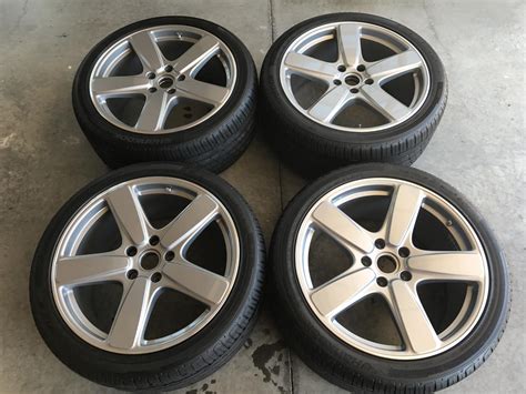 Fs Cayenne 21 Oem Sport Classic Wheels Set With Tpms Tires