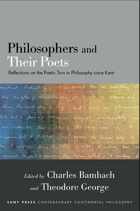 Title Philosophers And Their Poets Reflections On The Poetic Turn In