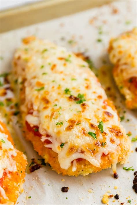 Maybe you would like to learn more about one of these? Baked Chicken Parmesan is a quick and easy version of a ...