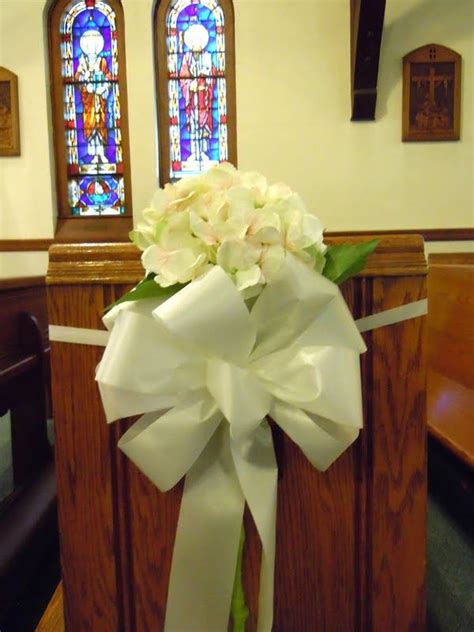 Church Pew End Flowers And Wedding Decorations Church Pew Wedding