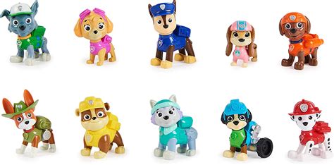 Paw Patrol 10th Anniversary All Paws On Deck Toy Figures T Pack