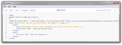 I have set up a custom 404 page and have it set to be the destination for all broken links. How Do I Return The Correct Http Status Code For My 404 ...