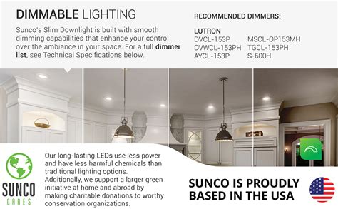 Sunco Lighting 16 Pack 6 Inch Led Recessed Lighting Slim Ceiling Lights