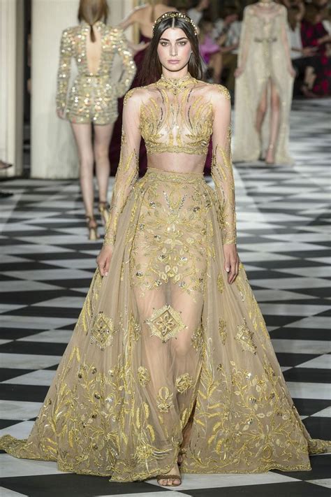 zuhair murad autumn winter 2019 couture collection prom dress couture formal cocktail dress