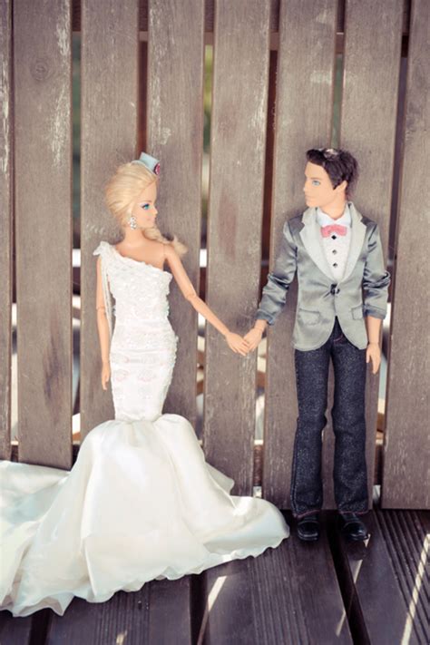 Real Wedding Album Barbie And Ken No Really Its Phenomenal Glamour