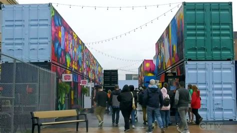 Shipping Container Village Opens In Saint John Ctv News