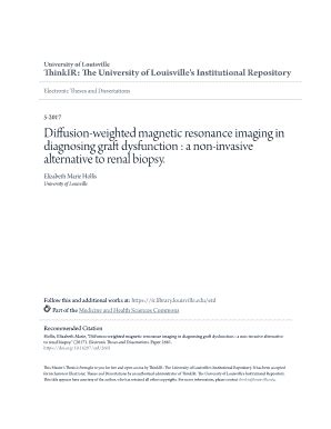 Fillable Online Ir Library Louisville Diffusion Weighted Magnetic Resonance Imaging In