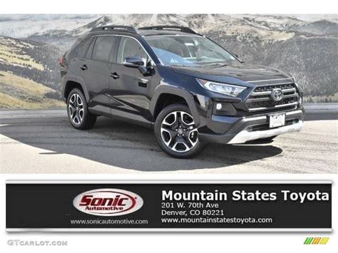 2019 Midnight Black Metallic Toyota Rav4 Adventure Awd 132342040