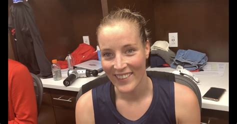 Kim mestdagh (sq) baloncestista belga (es); Kim Mestdagh on adjusting to WNBA, Belgium's goal in Women's EuroBasket - Bullets Forever