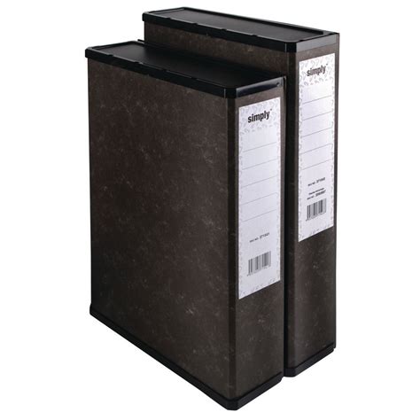 Black A4 Paper Box File At Rs 35piece Sayaji Park Society Vadodara