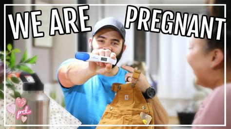 Telling My Husband Im Pregnant Page Danielle Youtube
