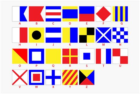 Nautical Flags Clip Art Library