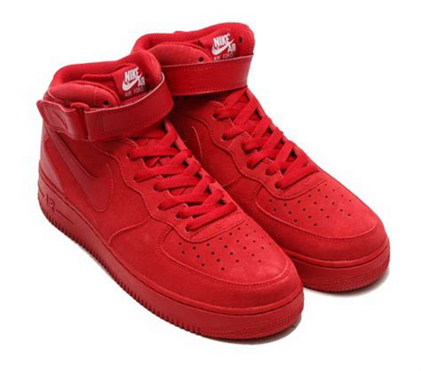 Nike Air Force 1 Mid Red October Sole Collector