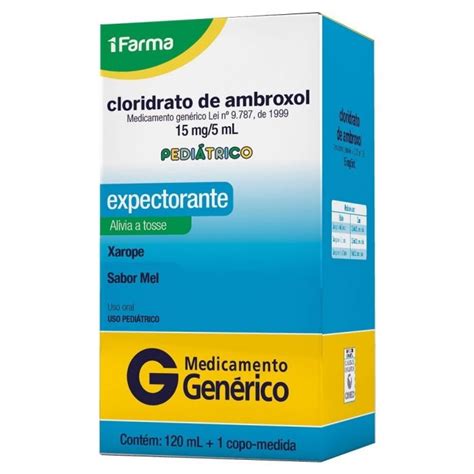 Cloridrato De Ambroxol Mg Ml Pedi Trico Xarope