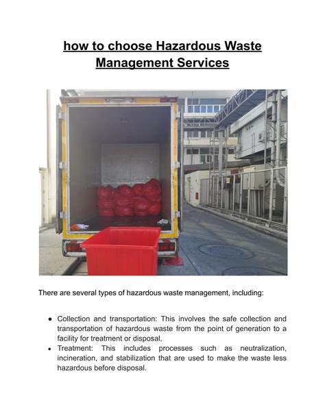 Best Hazardous Waste Management Services By Ewm Hazardous Waste