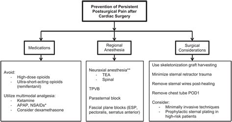 Persistent Pain After Cardiac Surgery Prevention And Management