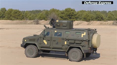 Ukrainian Army Gets Armored Vehicle Kozak 2m1