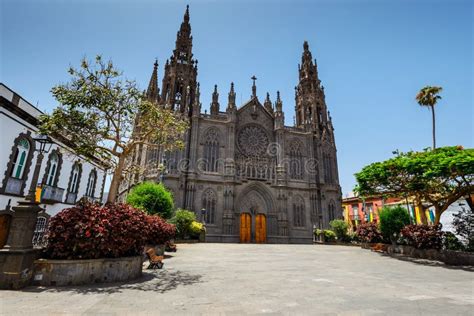 Church Of San Juan Bautista Gothic Cathedral In Arucas Gran Canaria