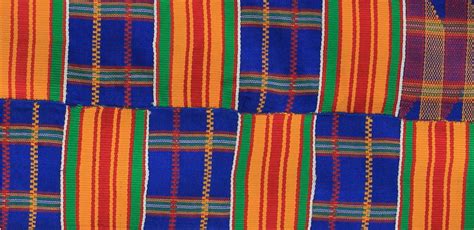 Black History Month Showcasing Kente Cloth From West Africa
