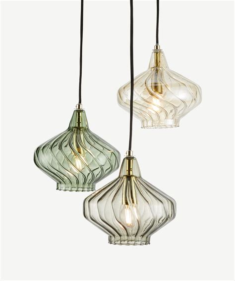 kaleido cluster hanglamp groen glass pendant ceiling light pendant lamp cluster pendant