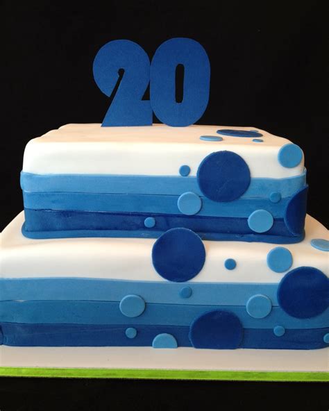 Tys 20th Birthday Cake