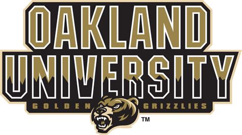 Oakland Golden Grizzlies Logo Misc Logo Ncaa Division I N R Ncaa