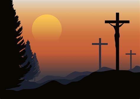 Jesus Christ Cross Images Free Download Calvary Landscape