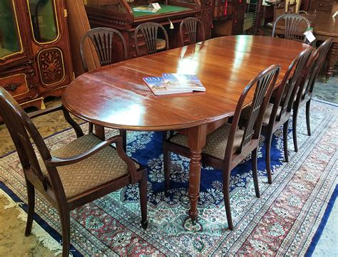 Early 19c American Cherry Extendable Dining Table Rockwell Antiques