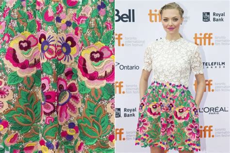 Sjp Amanda Seyfried Among The Celebs Rocking The Embroidery Trend