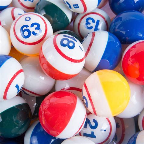 Mr Chips Professional Numbered 15 Inch 38 Mm Bingo Balls 5 Color