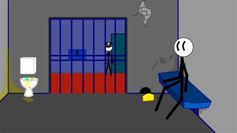Stickman Escape The Prison Android Gameplay Youtube