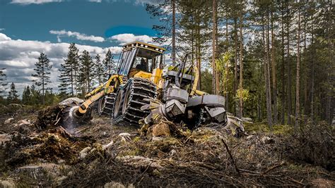 1075C Forwarder Heavy Duty 20 Tonne Log Forwarder Tigercat