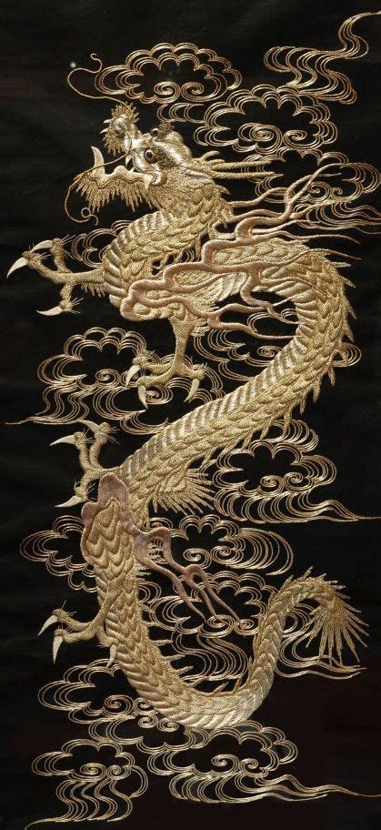 Épinglé Par Krysta Sth 🏿 Sur The Color Of Dragons Broderie Japonaise Art à Thème Dragon