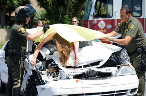Mock Crash Aims To Show Teens Real Danger Of Dui Orange County Register