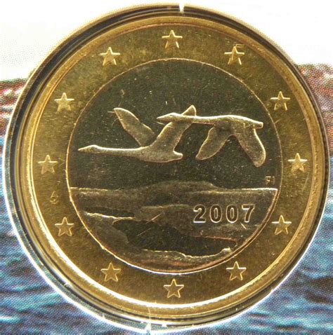 Finnland 1 Euro Münze 2007 Euro Muenzentv Der Online Euromünzen