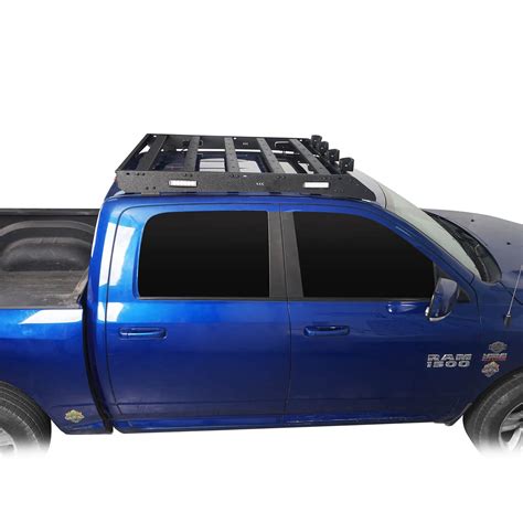 Dodge Ram Top Roof Rack Cargo Carrier For 2009 2018 Dodge Ram Crew Cab