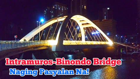 Naging Pasyalan Ang Bagong Tulay Sa Maynila Youtube