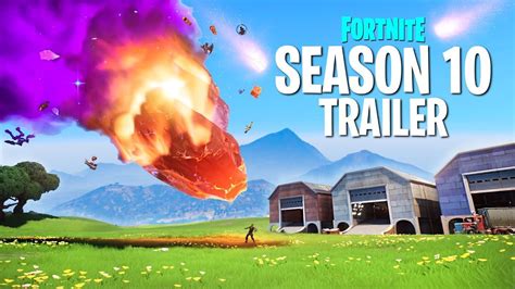 New Fortnite Season 10 Trailer Featuring Battle Pass Skins And Map