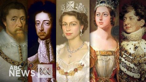 Time Morph All The British Monarchs From James I To Elizabeth Ii Youtube