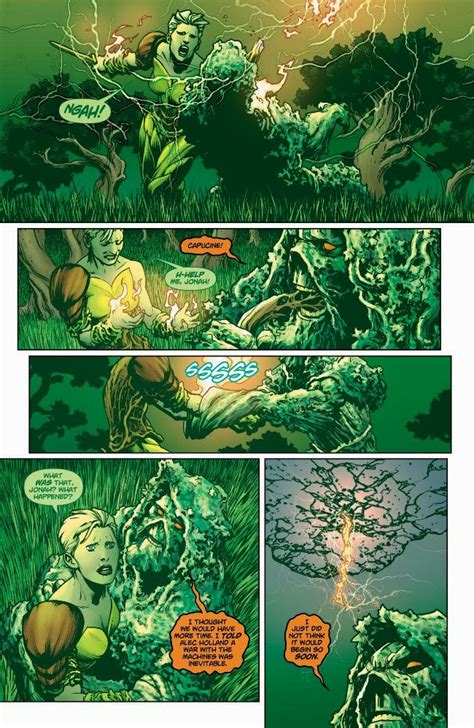 Weird Science Dc Comics Swamp Thing 36 Preview